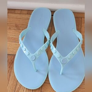 Brand New Never Been Worn Tory Burch Sky Blue Women's Sandals